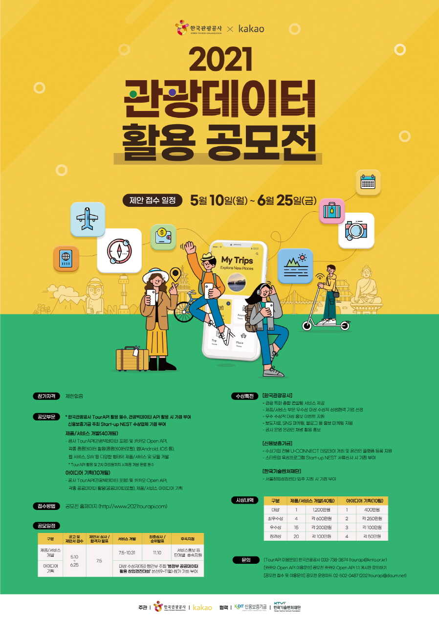 2021 관광데이터 활용 공모전’개최