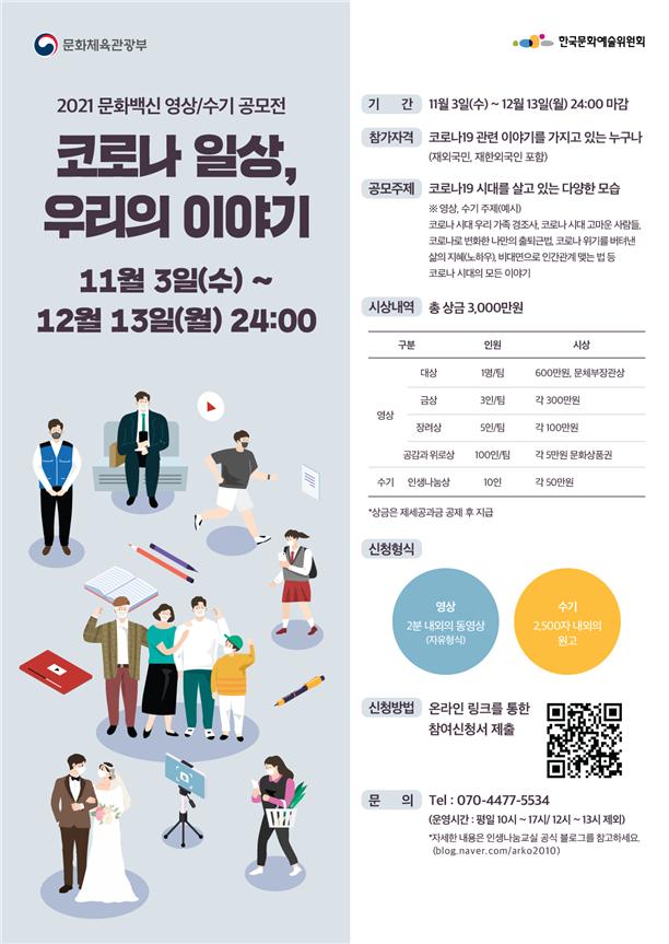 문화 백신이 될 ‘코로나 일상, 우리의 이야기’를 찾아